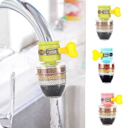 Activated Carbon Water Faucet Mount Filter.