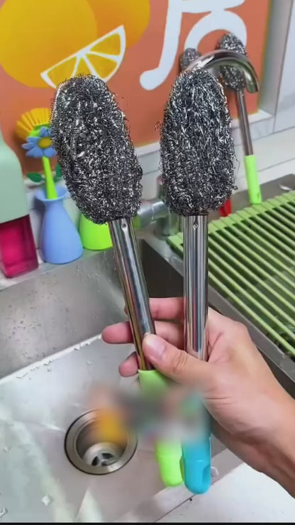 Bottle,Jar,Toilet Cleaner Brush Scrubber (Pack of 2)